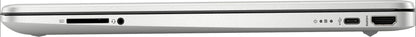 HP 15s-eq1516sa Laptop 39.6 cm (15.6") Full HD AMD Ryzen™ 3 3250U 4 GB DDR4-SDRAM 128 GB SSD Wi-Fi 5 (802.11ac) Windows 10 Home in S mode Silver