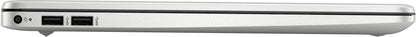 HP 15s-eq1516sa Laptop 39.6 cm (15.6") Full HD AMD Ryzen™ 3 3250U 4 GB DDR4-SDRAM 128 GB SSD Wi-Fi 5 (802.11ac) Windows 10 Home in S mode Silver