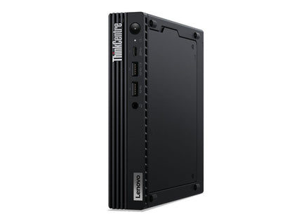 Lenovo ThinkCentre M70q Intel® Core™ i5 i5-12400T 8 GB DDR4-SDRAM 256 GB SSD Windows 11 Pro Mini PC Black