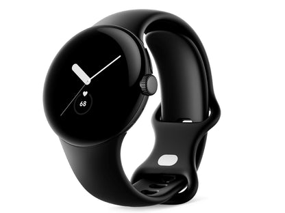 Google Pixel Watch AMOLED 41 mm Digital Touchscreen Black Wi-Fi GPS (satellite)