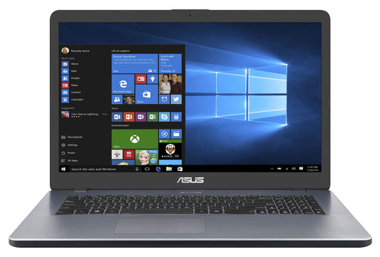 ASUS VivoBook 17 X705MA-BX269W Laptop 43.9 cm (17.3") HD+ Intel® Celeron® N N4020 8 GB DDR4-SDRAM 256 GB SSD Wi-Fi 5 (802.11ac) Windows 11 Home Grey