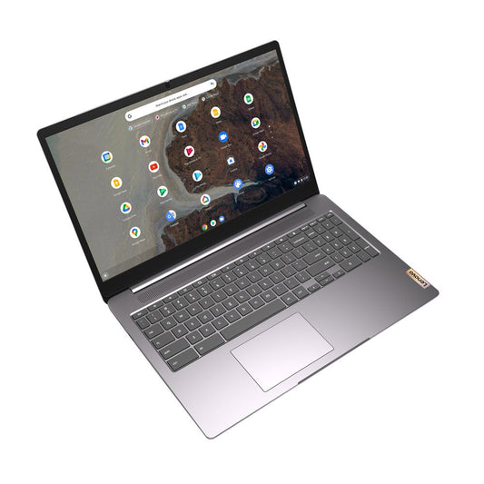 Lenovo IdeaPad 3 Chromebook 39.6 cm (15.6") Full HD Intel Pentium N N6000 4 GB LPDDR4x-SDRAM 128 GB eMMC Wi-Fi 6 (802.11ax) ChromeOS Grey