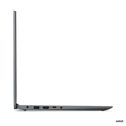 Lenovo IdeaPad 1 15AMN7 Laptop 39.6 cm (15.6") HD AMD Athlon Silver 7120U 4 GB LPDDR5-SDRAM 128 GB SSD Wi-Fi 5 (802.11ac) Windows 11 Home in S mode Grey