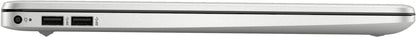 HP 15s-fq0028na Laptop 39.6 cm (15.6") HD Intel® Pentium® Silver N5030 4 GB DDR4-SDRAM 128 GB SSD Wi-Fi 5 (802.11ac) Windows 11 Home in S mode Silver