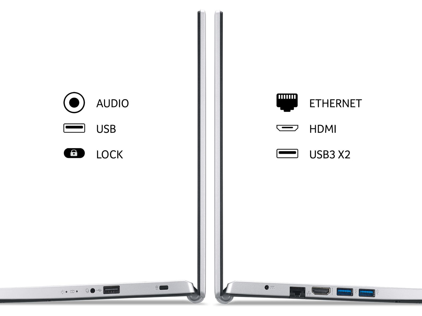 Acer Aspire 3 A315-58 (Intel Core i3, 8GB RAM, 256GB SSD, 15.6" Full HD (1920x1080) display)
