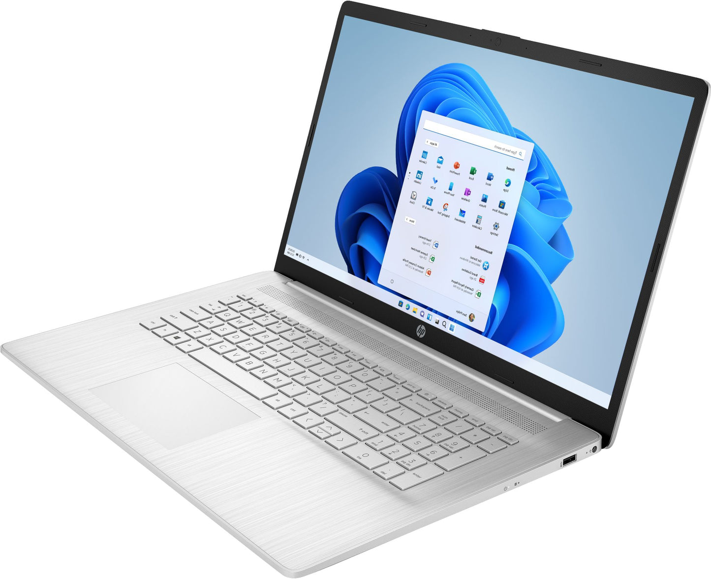 HP 17-cn0105na Laptop 43.9 cm (17.3") Full HD Intel® Core™ i5 i5-1135G7 8 GB DDR4-SDRAM 512 GB SSD Wi-Fi 5 (802.11ac) Windows 11 Home Silver
