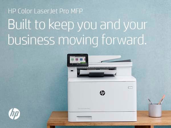 HP Color LaserJet Pro MFP M479dw, Print, copy, scan, email, Two-sided printing; Scan to email/PDF; 50-sheet ADF