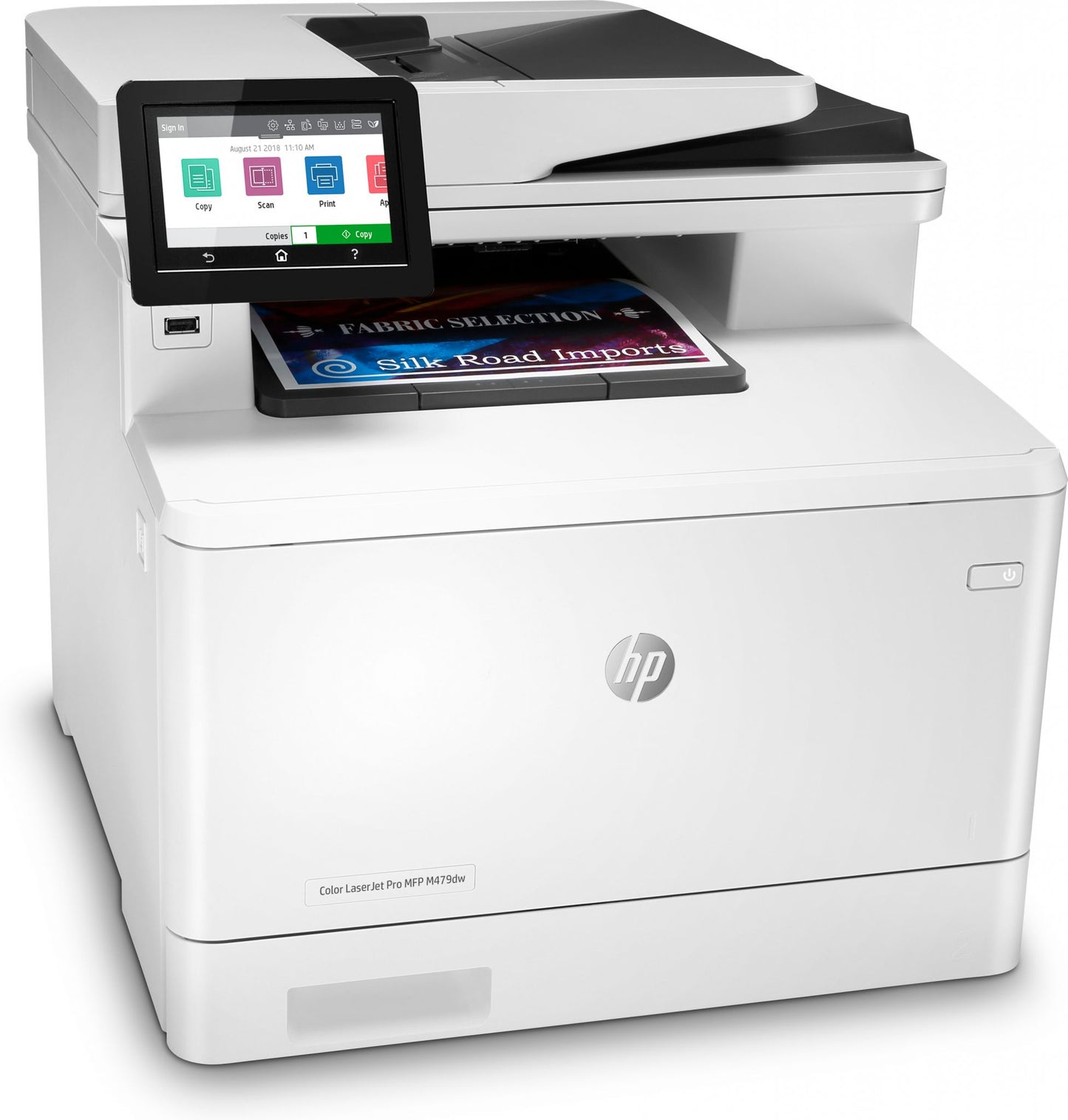 HP Color LaserJet Pro MFP M479dw, Print, copy, scan, email, Two-sided printing; Scan to email/PDF; 50-sheet ADF