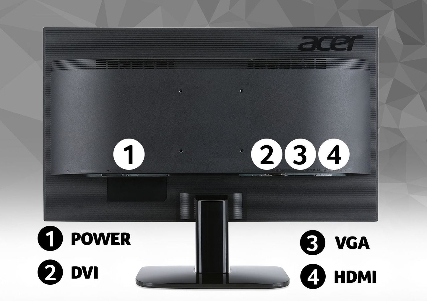 Acer KA0 KA240Hbid - 24" monitor