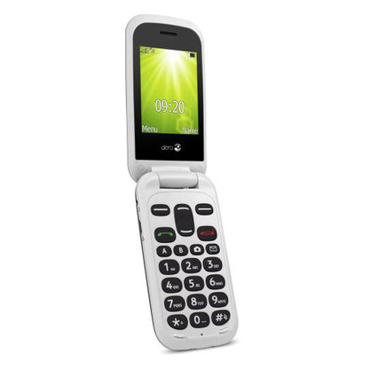 Doro 2404 6.1 cm (2.4") 100 g Black, White Feature phone