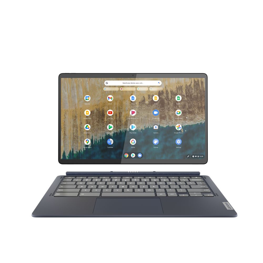 Lenovo IdeaPad Duet 5 13Q7C6 Chromebook 33.8 cm (13.3") Touchscreen Full HD Qualcomm Snapdragon 7c 8 GB LPDDR4x-SDRAM 256 GB eMMC Wi-Fi 5 (802.11ac) ChromeOS Blue