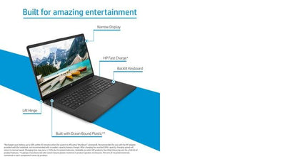 HP 17-cn0009na Laptop 43.9 cm (17.3") Full HD Intel® Core™ i3 i3-1125G4 8 GB DDR4-SDRAM 256 GB SSD Wi-Fi 5 (802.11ac) Windows 11 Home Silver