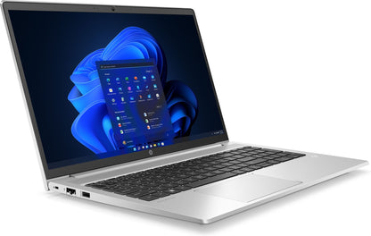 HP 450 G9 Laptop 39.6 cm (15.6") Full HD Intel® Core™ i5 i5-1235U 8 GB DDR4-SDRAM 256 GB SSD Wi-Fi 6E (802.11ax) Windows 11 Pro Silver