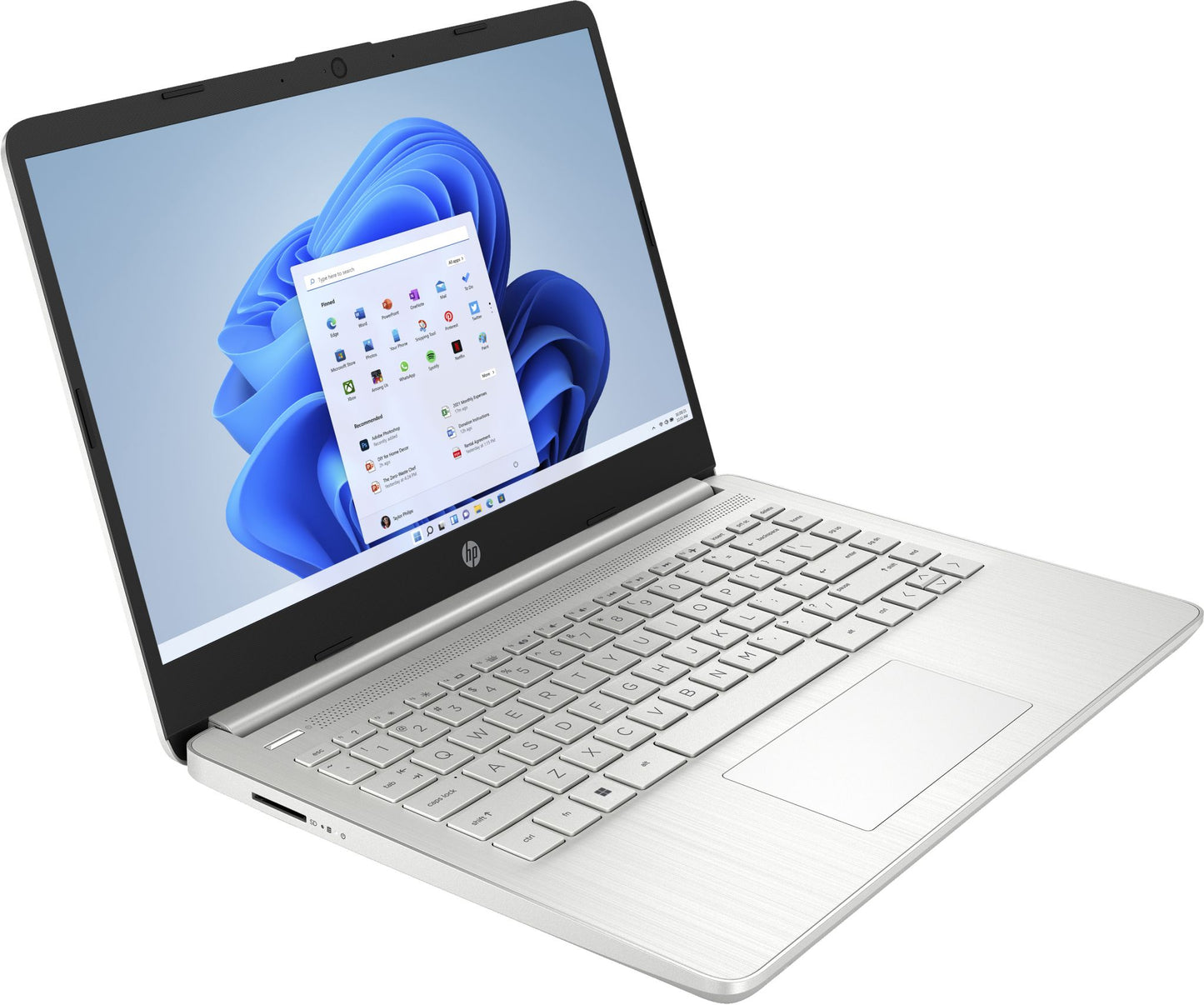 HP 14s-dq2512sa Laptop 35.6 cm (14") Full HD Intel® Core™ i5 i5-1135G7 8 GB DDR4-SDRAM 256 GB SSD Wi-Fi 5 (802.11ac) Windows 11 Home Silver