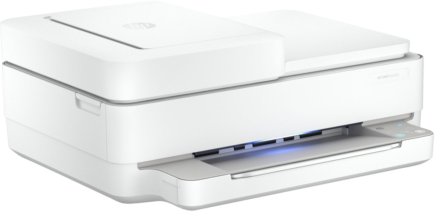 HP ENVY HP 6430e All-in-One Printer, Color, Printer for Home, Print, copy, scan, send mobile fax, Wireless; HP+; HP Instant Ink eligible; Print from phone or tablet