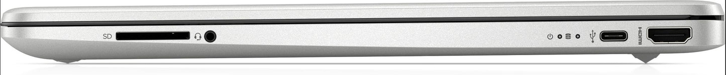 HP 15s-fq5021na Laptop 39.6 cm (15.6") Full HD Intel® Core™ i5 i5-1235U 8 GB DDR4-SDRAM 256 GB SSD Wi-Fi 5 (802.11ac) Windows 11 Home Silver