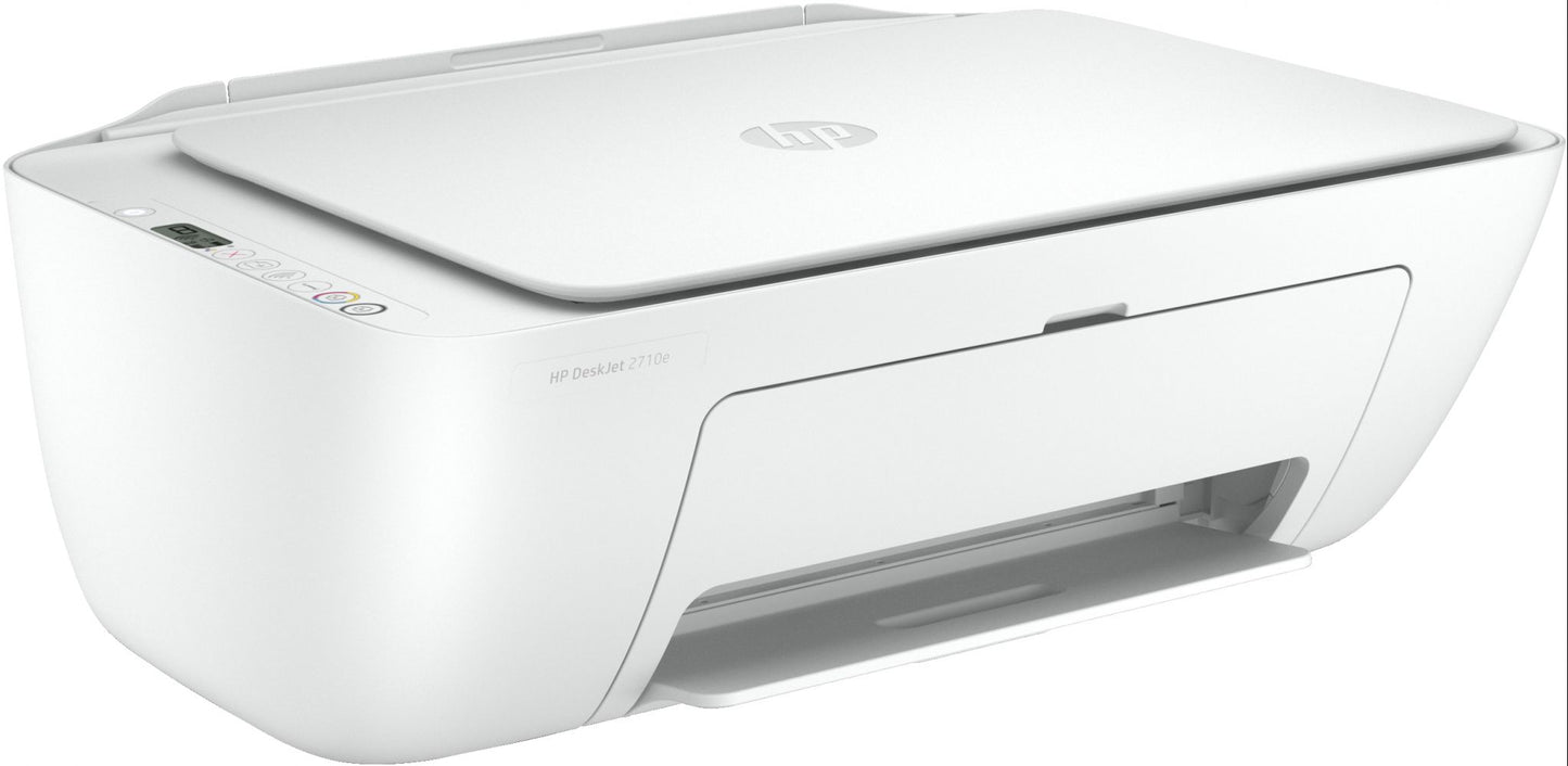 HP DeskJet HP 2710e All-in-One Printer, Color, Printer for Home, Print, copy, scan, Wireless; HP+; HP Instant Ink eligible; Print from phone or tablet