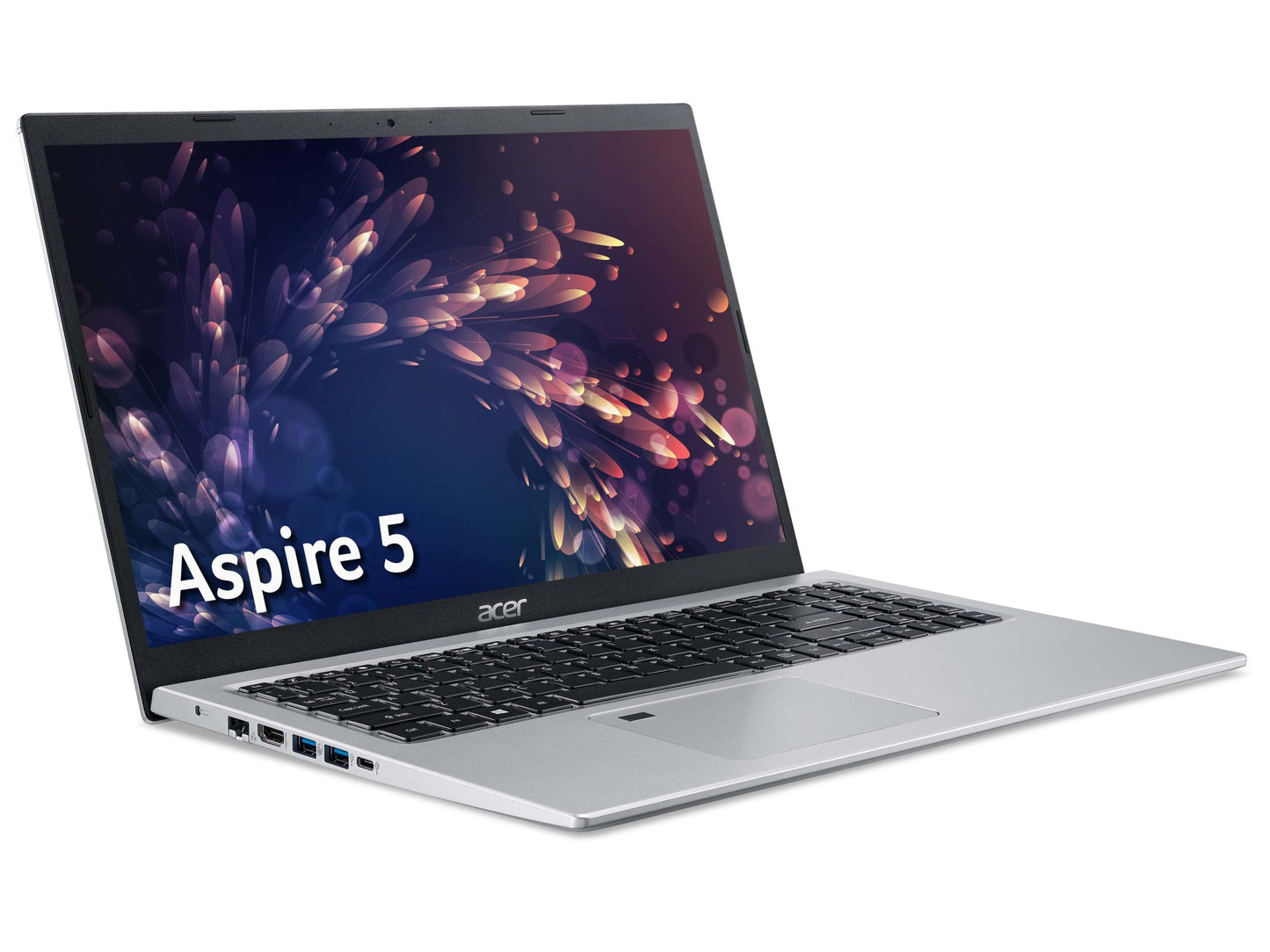 Acer Aspire 5 5 A515-56G 15.6 inch Laptop - (Intel Core i3-1115G4, 8GB, 256GB SSD, NVIDIA GeForce MX450, Full HD Display, Windows 11, Silver)
