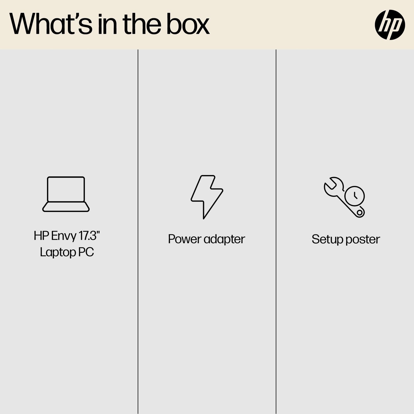 HP ENVY 17-cw0003na Laptop 43.9 cm (17.3") Full HD Intel® Core™ i5 i5-13500H 16 GB DDR4-SDRAM 512 GB SSD Wi-Fi 6E (802.11ax) Windows 11 Home Silver
