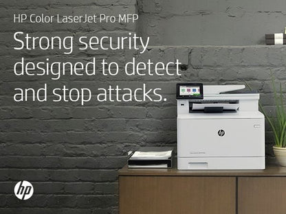 HP Color LaserJet Pro MFP M479dw, Print, copy, scan, email, Two-sided printing; Scan to email/PDF; 50-sheet ADF