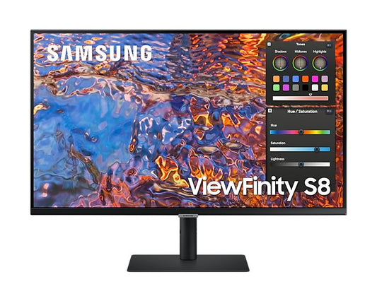 Samsung ViewFinity LS32B800PXU computer monitor 81.3 cm (32") 3840 x 2160 pixels 4K Ultra HD Black