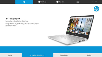 HP 14s-fq1013na Laptop 35.6 cm (14") Full HD AMD Ryzen™ 5 5500U 4 GB DDR4-SDRAM 512 GB SSD Wi-Fi 5 (802.11ac) Windows 11 Home Silver