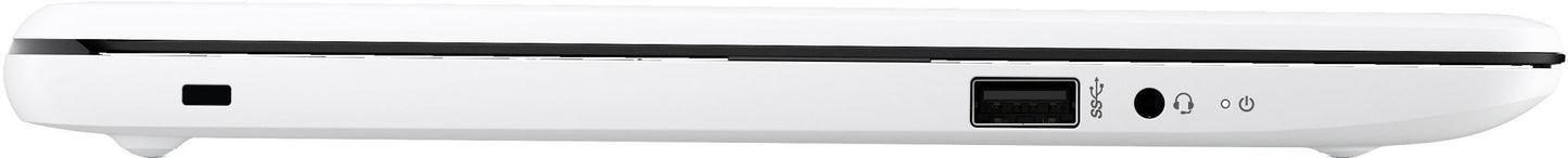 HP Stream 11-ak0027na Laptop 29.5 cm (11.6") HD Intel® Celeron® N4120 4 GB DDR4-SDRAM 64 GB eMMC Wi-Fi 5 (802.11ac) Windows 11 Home in S mode Silver, White