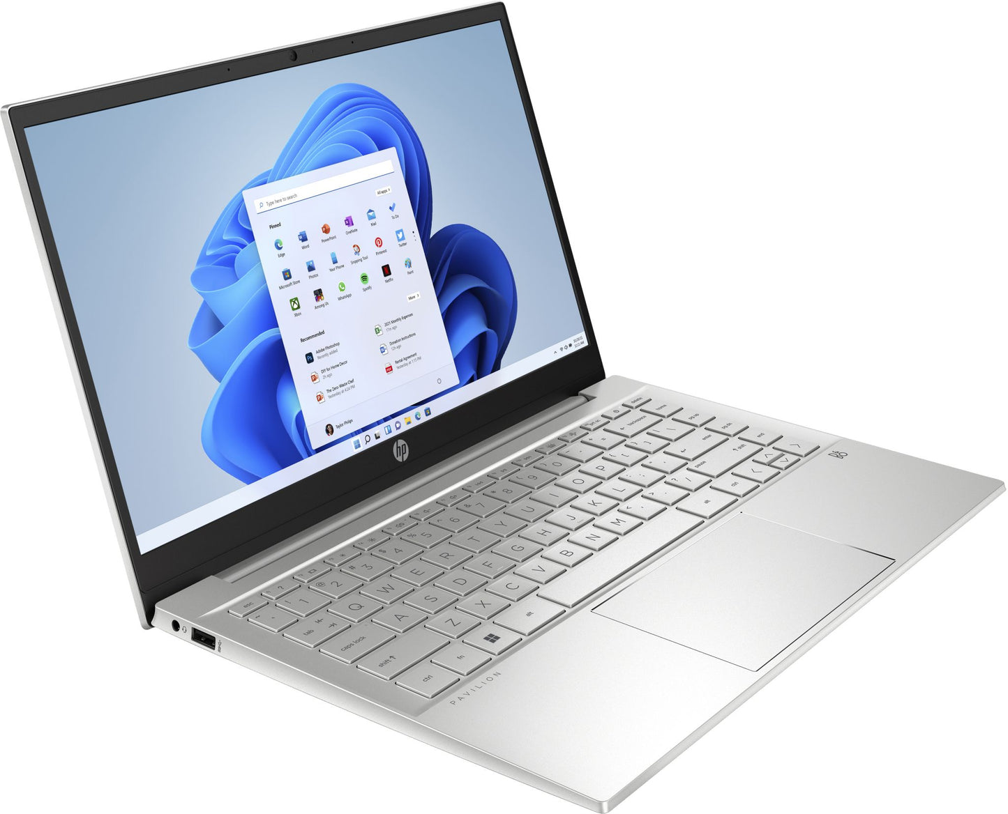 HP Pavilion 14-dv2504na Laptop 35.6 cm (14") Touchscreen Full HD Intel® Core™ i5 i5-1235U 8 GB DDR4-SDRAM 512 GB SSD Wi-Fi 5 (802.11ac) Windows 11 Home Silver