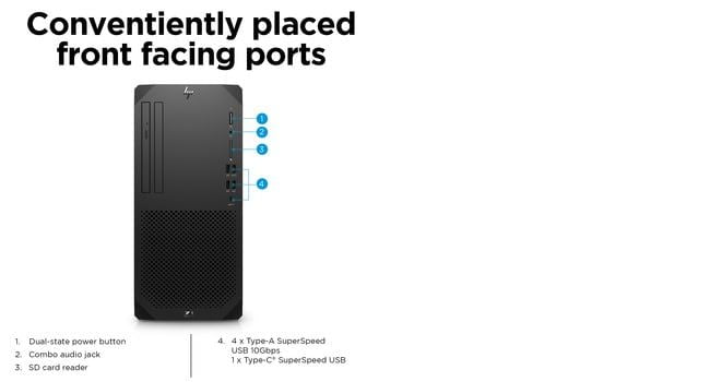 HP Z1 G9 Tower Intel® Core™ i7 i7-12700 16 GB DDR5-SDRAM 512 GB SSD NVIDIA GeForce RTX 3060 Windows 11 Pro Workstation Black