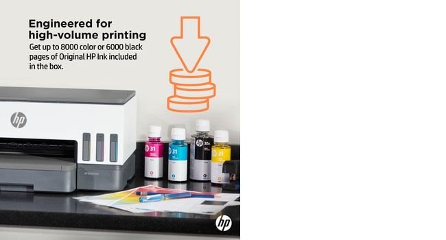 HP Smart Tank 7005e All-in-One, Print, scan, copy, wireless, Scan to PDF