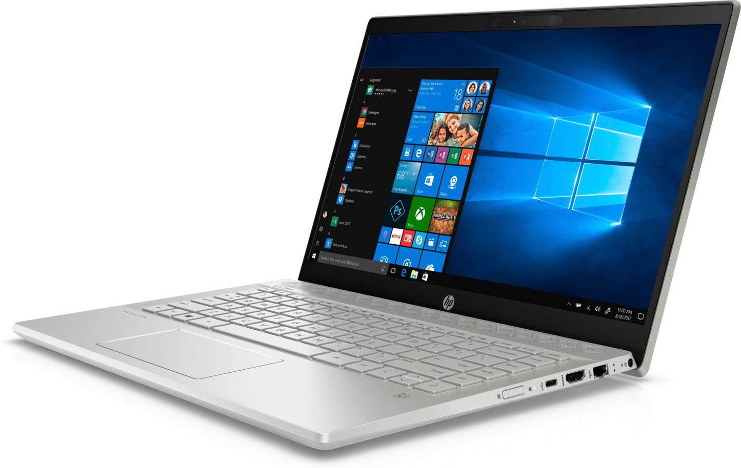 HP Pavilion 14-ce3501na Laptop 35.6 cm (14") Full HD Intel® Core™ i5 i5-1035G1 8 GB DDR4-SDRAM 512 GB SSD Wi-Fi 5 (802.11ac) Windows 10 Home Silver