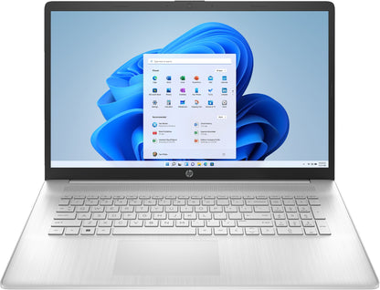 HP 17-cn0102na Laptop 43.9 cm (17.3") Full HD Intel® Core™ i3 i3-1115G4 8 GB DDR4-SDRAM 128 GB SSD Wi-Fi 5 (802.11ac) Windows 11 Home in S mode Silver