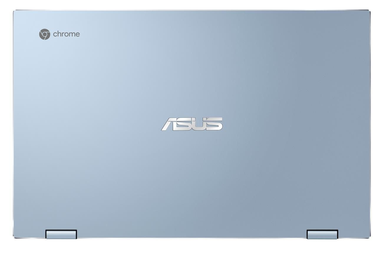 ASUS Chromebook Flip C433TA-AJ0005 laptop 35.6 cm (14") Touchscreen Full HD Intel® Core™ m3 m3-8100Y 4 GB LPDDR3-SDRAM 64 GB eMMC Wi-Fi 5 (802.11ac) ChromeOS Blue, Silver