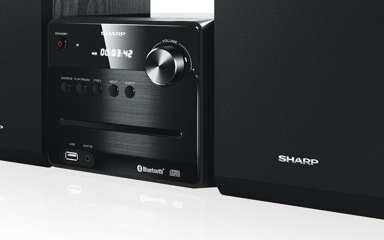 Sharp XL-B510 Home audio micro system 14 W Black