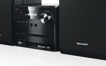 Sharp XL-B510 Home audio micro system 14 W Black