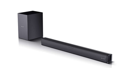 Sharp HT-SBW182 soundbar speaker Black 2.1 channels 160 W