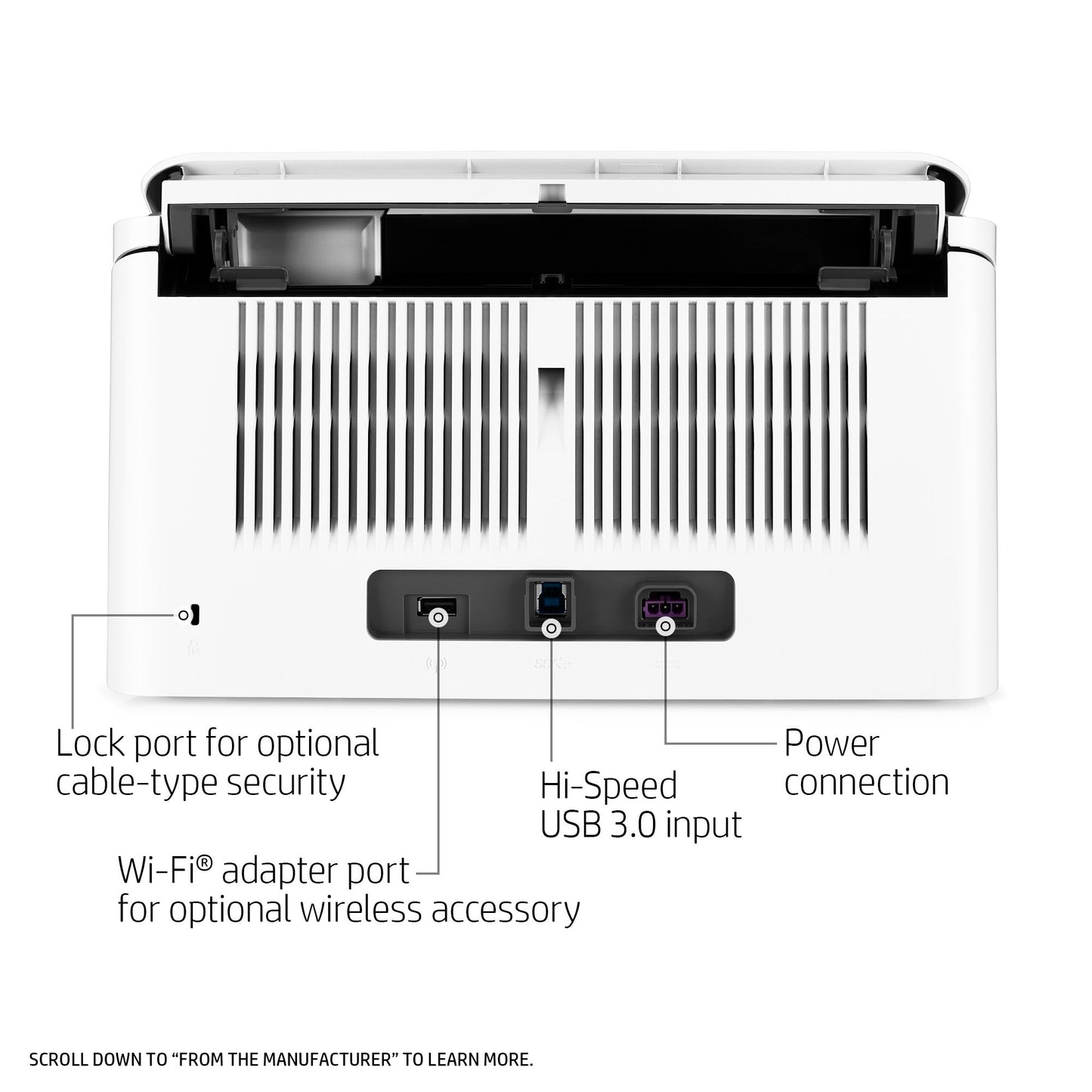 HP Scanjet Enterprise Flow 7000 s3 Sheet-fed scanner 600 x 600 DPI A4 White