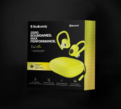 Skullcandy Push Ultra Headset Wireless In-ear Sports Bluetooth Yellow