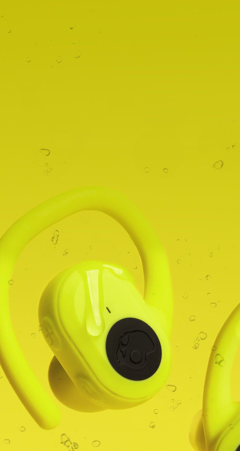 Skullcandy Push Ultra Headset Wireless In-ear Sports Bluetooth Yellow