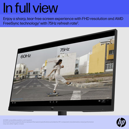 HP V22v G5 computer monitor 54.5 cm (21.4") 1920 x 1080 pixels Full HD Black