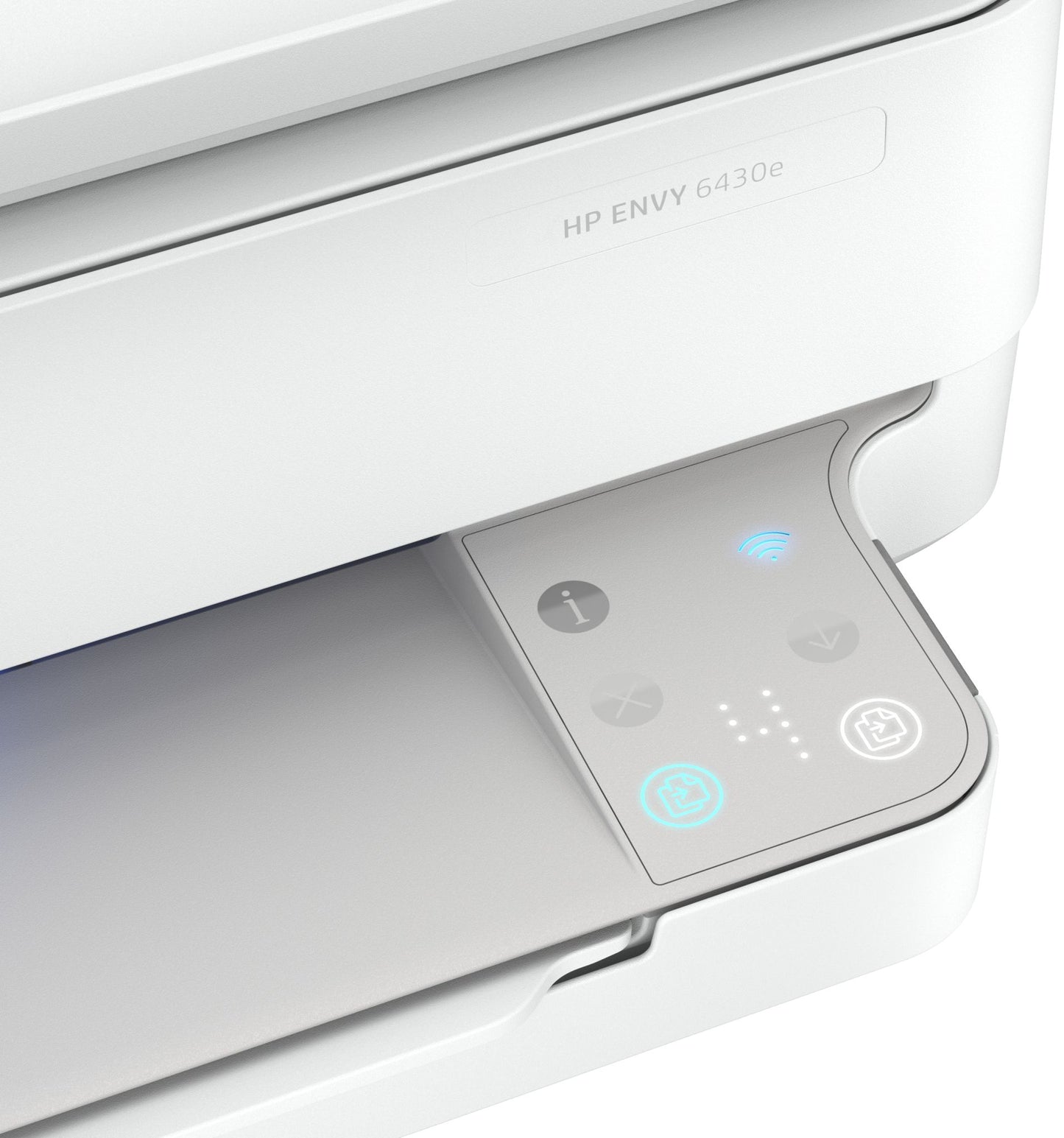 HP ENVY HP 6430e All-in-One Printer, Color, Printer for Home, Print, copy, scan, send mobile fax, Wireless; HP+; HP Instant Ink eligible; Print from phone or tablet