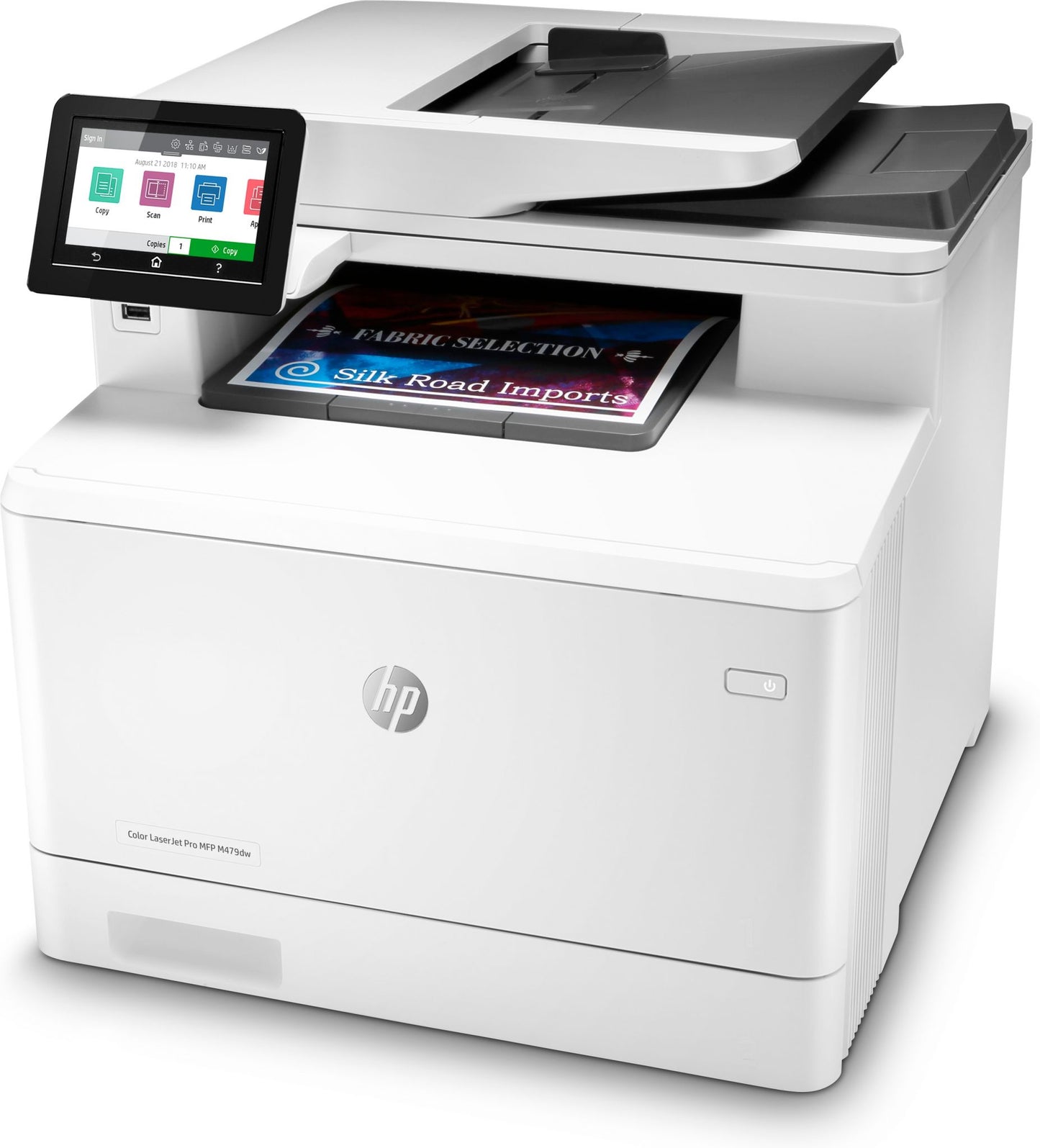 HP Color LaserJet Pro MFP M479dw, Print, copy, scan, email, Two-sided printing; Scan to email/PDF; 50-sheet ADF