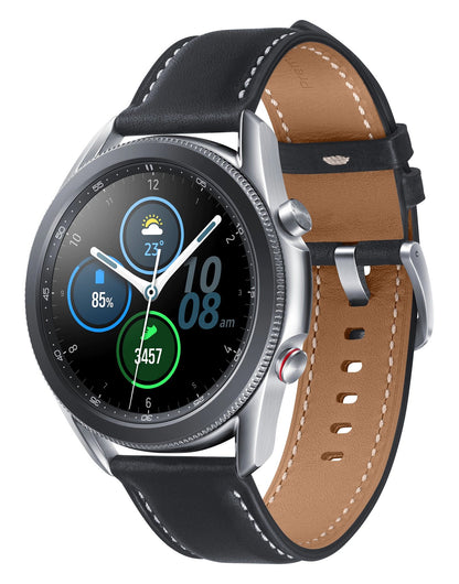 Samsung Galaxy Watch3 3.56 cm (1.4") OLED Digital 360 x 360 pixels Touchscreen Silver Wi-Fi GPS (satellite)