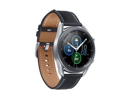 Samsung Galaxy Watch3 3.56 cm (1.4") OLED Digital 360 x 360 pixels Touchscreen Silver Wi-Fi GPS (satellite)