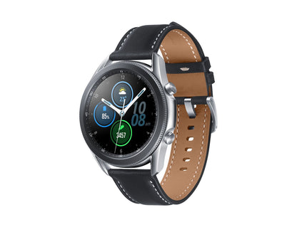 Samsung Galaxy Watch3 3.56 cm (1.4") OLED Digital 360 x 360 pixels Touchscreen Silver Wi-Fi GPS (satellite)
