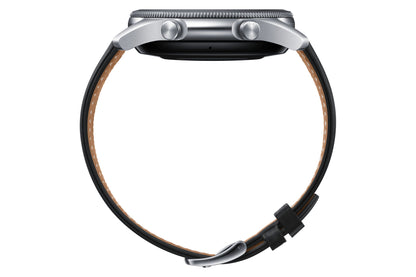 Samsung Galaxy Watch3 3.56 cm (1.4") OLED Digital 360 x 360 pixels Touchscreen Silver Wi-Fi GPS (satellite)