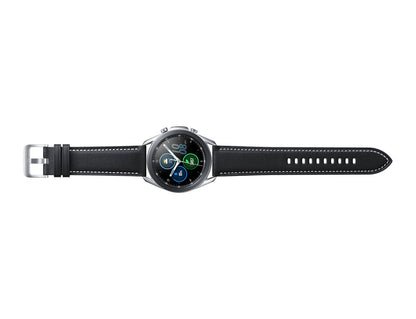 Samsung Galaxy Watch3 3.56 cm (1.4") OLED Digital 360 x 360 pixels Touchscreen Silver Wi-Fi GPS (satellite)