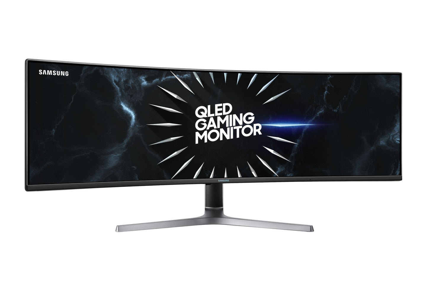 Samsung C49RG90SSR computer monitor 124.5 cm (49") 5120 x 1440 pixels UltraWide Quad HD+ QLED Black