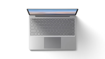 Microsoft Surface Laptop Go 31.6 cm (12.4") Touchscreen Intel® Core™ i5 i5-1035G1 16 GB LPDDR4x-SDRAM 256 GB SSD Wi-Fi 6 (802.11ax) Windows 10 Pro Platinum ***German Model***