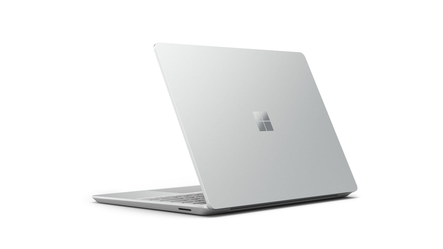 Microsoft Surface Laptop Go 31.6 cm (12.4") Touchscreen Intel® Core™ i5 i5-1035G1 16 GB LPDDR4x-SDRAM 256 GB SSD Wi-Fi 6 (802.11ax) Windows 10 Pro Platinum ***German Model***